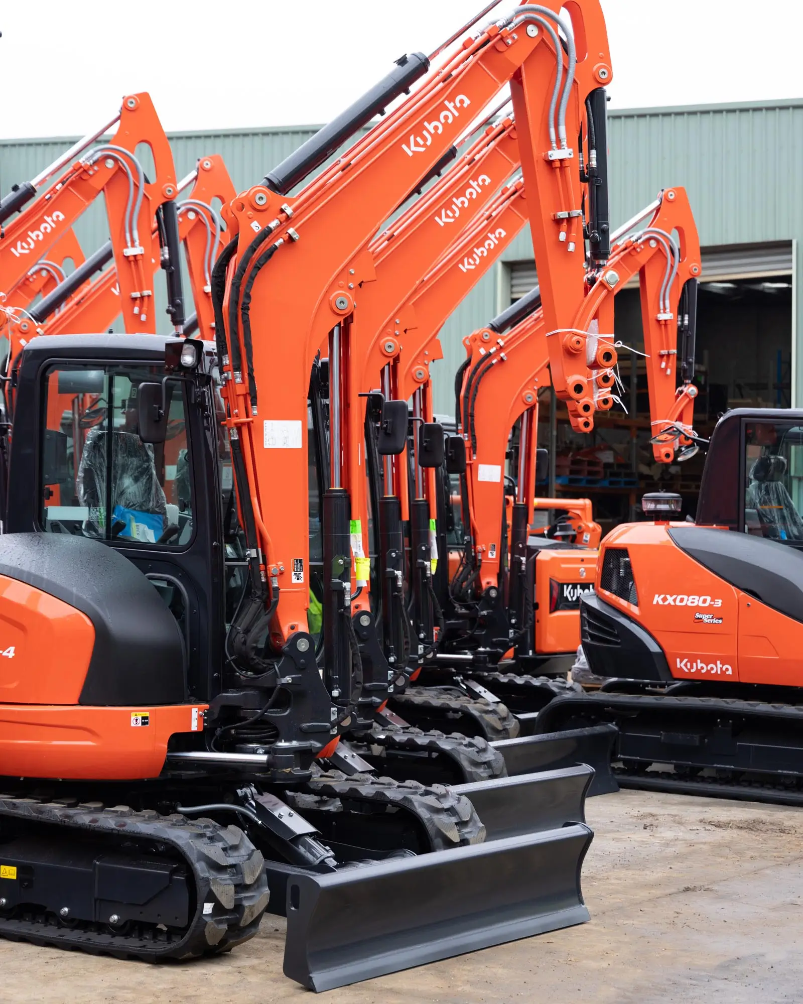 Supergroups Kubota Excavators